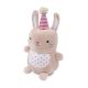 STUFF TOY PEACH CHILLIN' BUNNY ELECTRIC SHAKING