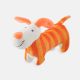 STUFF TOY ORANGE MUSICAL DOG