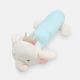 STUFF TOY WHITE & TURQUOISE STARRY ELEPHANT MUSICAL