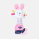 STUFF TOY COLOURFUL RABBIT PLUSH RATTLE