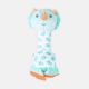 STUFF TOY TURQUOISE RHINO MUSICAL