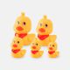 BATH TOYS - DUCKS YELLOW