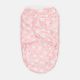 SWADDLE WRAPING SHEET SUPER SOFT PINK HEART PRINTED