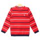 BOY SWEATER / SWEAT T-SHIRT RED KNITTED POLO