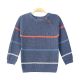 BOY SWEATER / SWEAT T-SHIRT BLUE CROCHET TOMMY HILFIGER