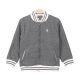 BOY JACKET GREY FLEECE POLO