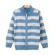 BOY JACKET BLUE STRIPED KNITTED