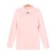 GIRL HI-NECK SWEATER PINK BOW