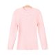 GIRL HI-NECK SWEATER PINK SEQUINS