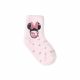 GIRL SOCKS BABY PINK MINNIE MOUSE