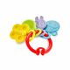 RATTLE TEETHER RED