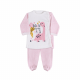 NEW BORN GIRL SUIT WHITE/PINK-DINO