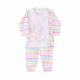 NEW BORN GIRL SUIT PINK COLORFUL ELEPHANT