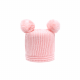 BABY CAP WOOLEN-PEACH