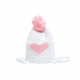 BABY CAP WOOLEN-WHITE