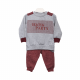 BOY SUIT-GREY/MAROON