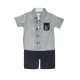 BOY SUIT-GREY