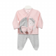 GIRL SUIT-PINK/GREY