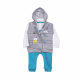 BOY SUIT-GREY/BLUE