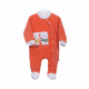 BOY ROMPER-ORANGE