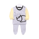 BOY SUIT-GREY/YELLOW