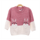 GIRL SWEATER-DARK PINK