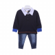 BOY SUIT-NAVY