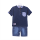 BOY SUIT-NAVY