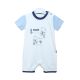 BOY ROMPER WHITE BEAR SOCCER