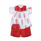 GIRL SUIT SCARLET RED PINEAPPLE