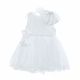 FANCY FROCK WHITE SEQUINED TULLE