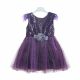 FANCY FROCK MULBERRY SEQUINED TULLE