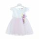 FANCY FROCK PINK LACED TULLE