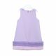 GIRL TOP LILAC FRILLED