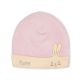 WINTER HAT BABY PINK CUTE BUNNY KNITTED