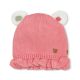 WINTER HAT WATERMELON PINK KNITTED