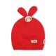 WINTER HAT CANDY APPLE KNITTED BUNNY