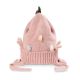 WINTER HAT TEA ROSE KNITTED SHEEP EAR FLAPS