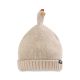 WINTER HAT BEIGE KNITTED CLASSIC
