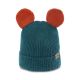 WINTER HAT TEAL KNITTED