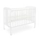 WOODEN COT - WHITE