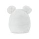 BABY WOOLEN CAP WHITE KNITTED POM POM