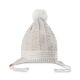 BABY WOOLEN CAP COCONUT STRIPES KNITTED POM POM