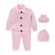 WOOLEN SUIT NEW BORN PINK KNITTED