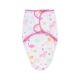 SWADDLE WRAPING SHEET PINK RAINBOW & STARS GIRL