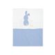 WRAPING SHEET BLUE BUNNY