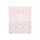 WRAPING SHEET PINK BUNNY