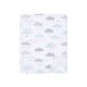 WRAPING SHEET MUSLIN BLUE CLOUD