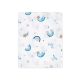 WRAPING SHEET MUSLIN BLUE CLOUD