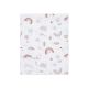 WRAPING SHEET MUSLIN BLUE CLOUD MUSLIN